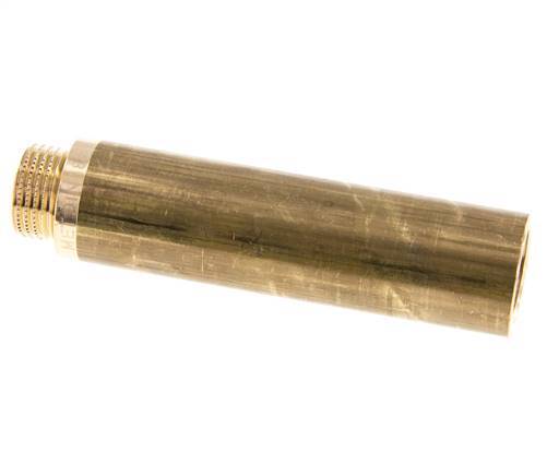 G 1/2'' F/M Extensión de latón DIN 3523 - 100 mm