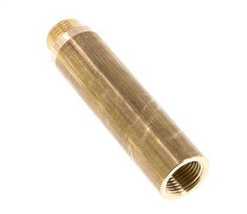 G 1/2'' F/M Extensión de latón DIN 3523 - 100 mm