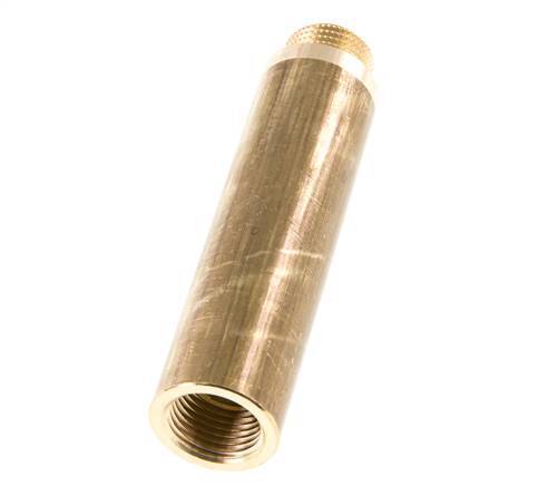 G 1/2'' F/M Extensión de latón DIN 3523 - 100 mm