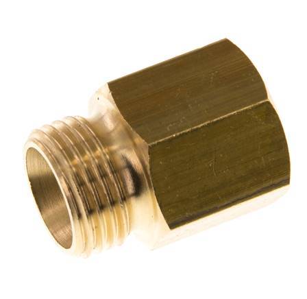 G 1/2'' F/M Brass Extension 16 Bar - 22 mm [2 Pieces]