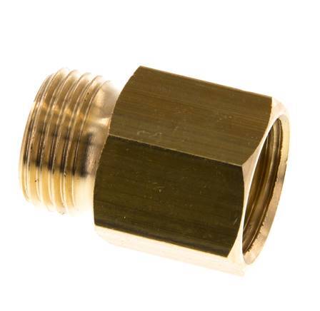 G 1/2'' F/M Brass Extension 16 Bar - 22 mm [2 Pieces]