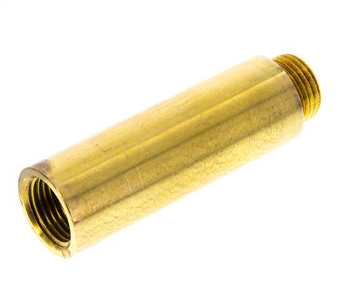 G 1/2'' F/M Extensión de latón DIN 3523 - 80 mm