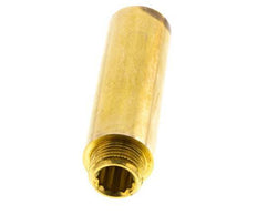G 1/2'' F/M Extensión de latón DIN 3523 - 80 mm