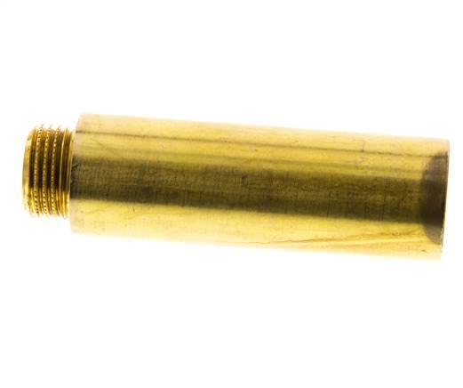 G 1/2'' F/M Extensión de latón DIN 3523 - 80 mm