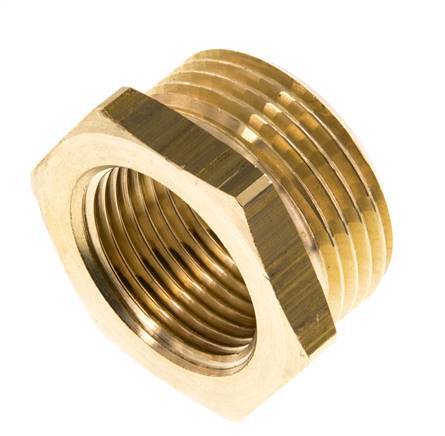 G 3/4'' x G 1'' F/M Brass Reducing Ring 16 Bar [2 Pieces]