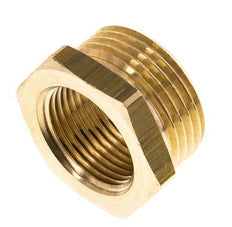G 3/4'' x G 1'' F/M Brass Reducing Ring 16 Bar [2 Pieces]