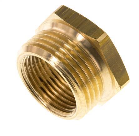 G 3/4'' x G 1'' F/M Brass Reducing Ring 16 Bar [2 Pieces]
