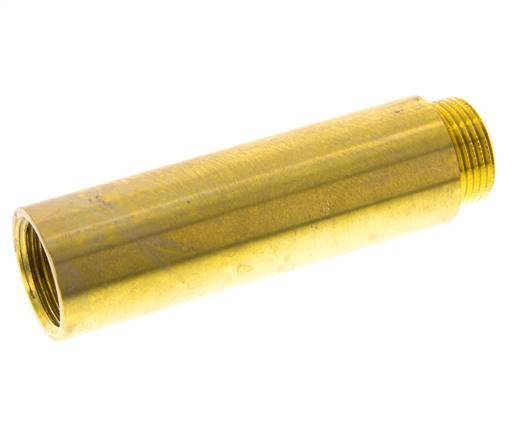 G 3/4'' F/M Extensión de latón DIN 3523 - 100 mm