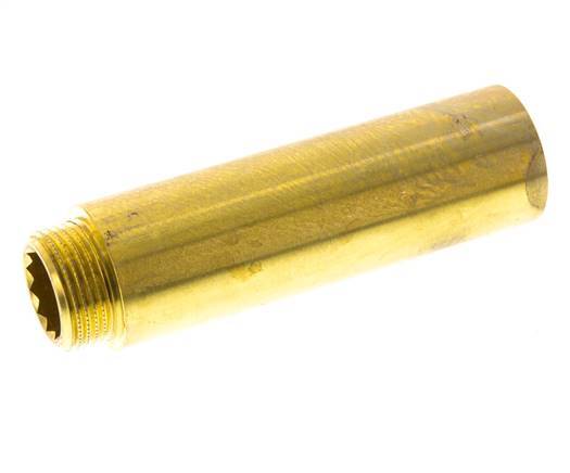 G 3/4'' F/M Extensión de latón DIN 3523 - 100 mm