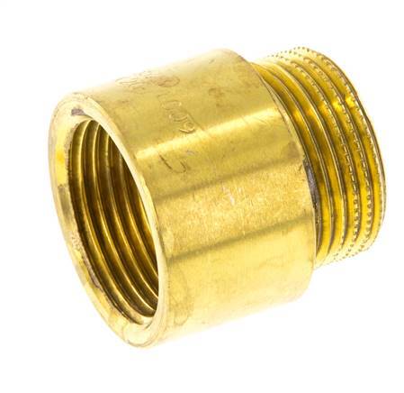 G 3/4'' F/M Extensión de latón DIN 3523 - 20 mm