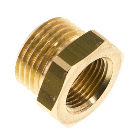 G 3/8'' x G 1/2'' F/M Brass Reducing Ring 16 Bar [5 Pieces]
