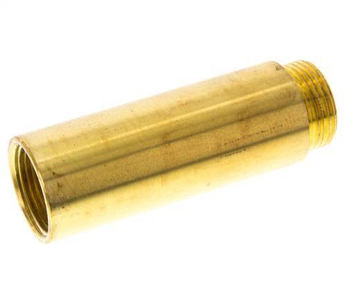 G 1'' F/M Extensión de latón DIN 3523 - 100 mm