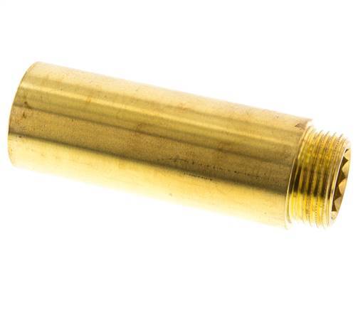 G 1'' F/M Extensión de latón DIN 3523 - 100 mm