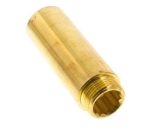 G 1'' F/M Extensión de latón DIN 3523 - 100 mm