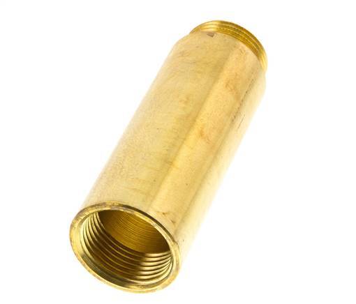 G 1'' F/M Extensión de latón DIN 3523 - 100 mm