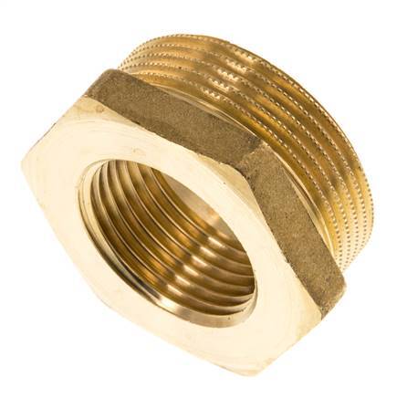 G 1'' x G 1 1/2'' F/M Anillo reductor de latón 16 Bar