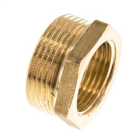 G 1'' x G 1 1/4'' F/M Anillo reductor de latón 16 Bar