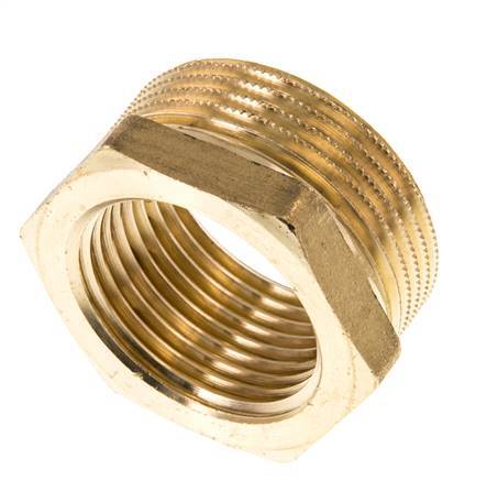 G 1'' x G 1 1/4'' F/M Anillo reductor de latón 16 Bar