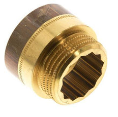 G 1'' F/M Extensión de latón DIN 3523 - 20 mm