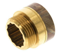 G 1'' F/M Extensión de latón DIN 3523 - 20 mm