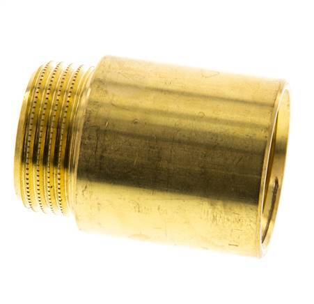 G 1'' F/M Extensión de latón DIN 3523 - 40 mm
