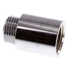 G 1/2'' F/M Extensión de latón cromado DIN 3523 - 30 mm