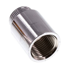 G 1/2'' F/M Extensión de latón cromado DIN 3523 - 30 mm