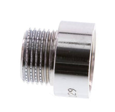 G 3/8'' F/M Chromium plated Brass Extension DIN 3523 - 10 mm [2 Pieces]