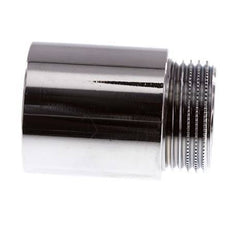 G 1'' F/M Extensión de latón cromado DIN 3523 - 40 mm