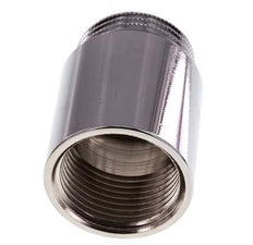 G 1'' F/M Extensión de latón cromado DIN 3523 - 40 mm