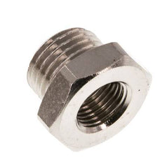 G 1/8'' x G 1/4'' F/M Nickel plated Brass Reducing Ring 16 Bar [5 Pieces]
