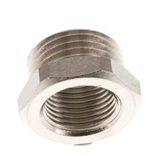 G 3/8'' x G 1/2'' F/M Nickel plated Brass Reducing Ring 16 Bar [2 Pieces]