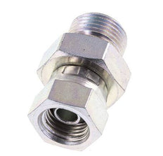 G 1/4'' x G 3/8'' F/M Adaptador Reductor de Acero Cincado 325 Bar - Hidráulico
