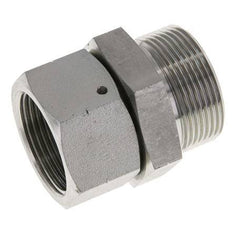 G 1 1/4'' x G 1 1/2'' F/M Adaptador Reductor de Acero Cincado 150 Bar - Hidráulico