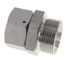 G 1 1/4'' x G 1 1/2'' F/M Adaptador Reductor de Acero Cincado 150 Bar - Hidráulico