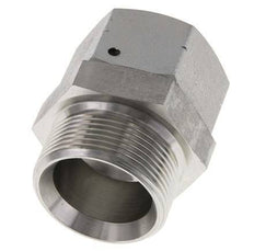 G 1 1/4'' x G 1 1/2'' F/M Adaptador Reductor de Acero Cincado 150 Bar - Hidráulico
