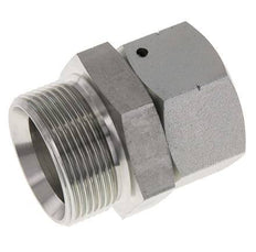G 1 1/4'' x G 1 1/2'' F/M Adaptador Reductor de Acero Cincado 150 Bar - Hidráulico