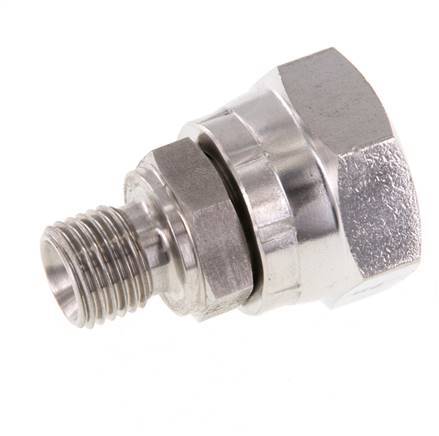 G 1/2'' x G 1/4'' F/M Adaptador reductor de acero inoxidable 300 Bar - Hidráulico