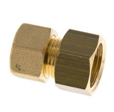 G 1/2'' x 12mm Racor de compresión recto de latón 75 Bar DIN EN 1254-2