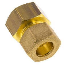 G 3/4'' x 16mm Racor de compresión recto de latón 76 Bar DIN EN 1254-2