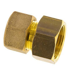 G 3/4'' x 16mm Racor de compresión recto de latón 76 Bar DIN EN 1254-2