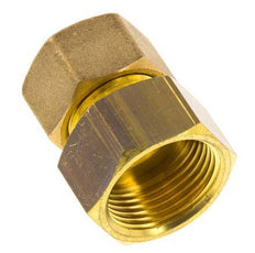 G 3/4'' x 16mm Racor de compresión recto de latón 76 Bar DIN EN 1254-2