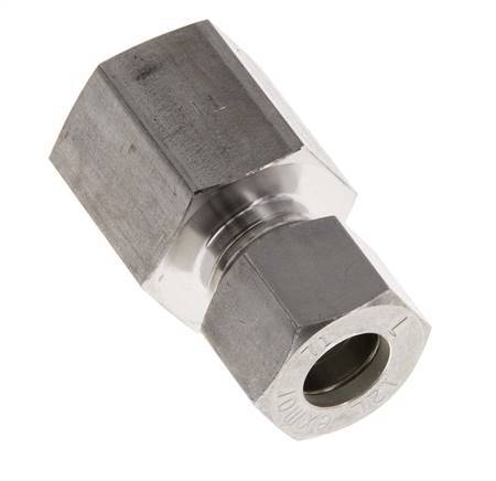 G 1/2'' x 12L Racor de compresión recto de acero inoxidable 315 Bar DIN 2353