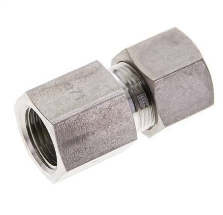 G 1/2'' x 14S Stainless steel Straight Compression Fitting 630 Bar DIN 2353