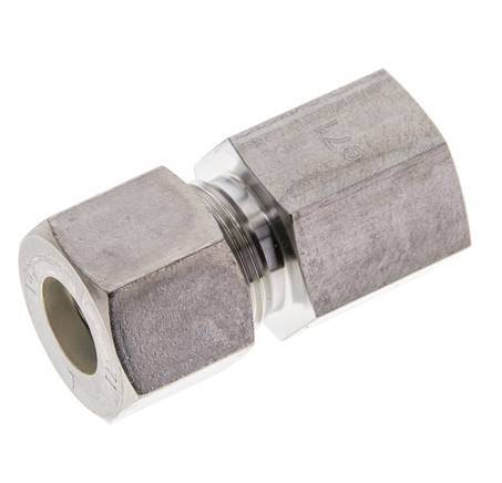 G 1/2'' x 14S Stainless steel Straight Compression Fitting 630 Bar DIN 2353