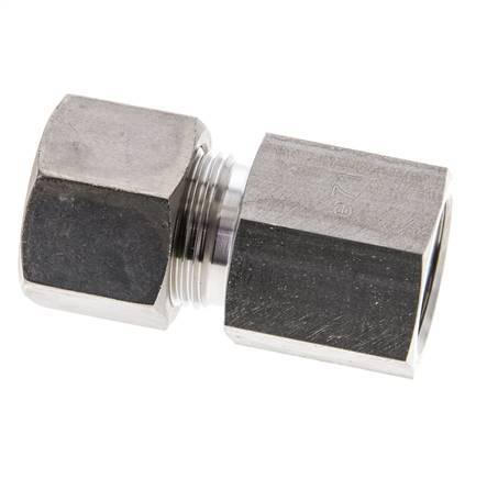 G 1/2'' x 14S Stainless steel Straight Compression Fitting 630 Bar DIN 2353