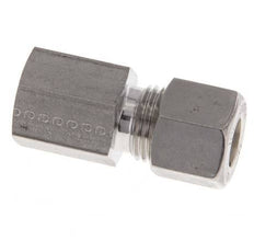 G 1/4'' x 10L Racor de compresión recto de acero inoxidable 315 Bar DIN 2353