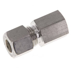 G 1/4'' x 10L Racor de compresión recto de acero inoxidable 315 Bar DIN 2353