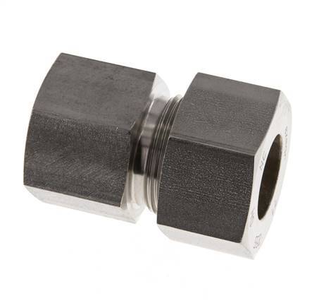 G 1'' x 25S Racor recto de acero inoxidable 400 Bar DIN 2353