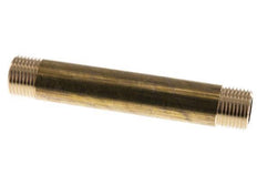 G 1/2'' Espiga doble de latón 16 Bar DIN 2982 - 120mm